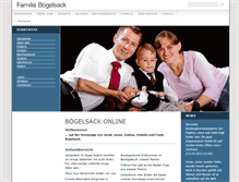 Tablet Screenshot of boegelsack.ch